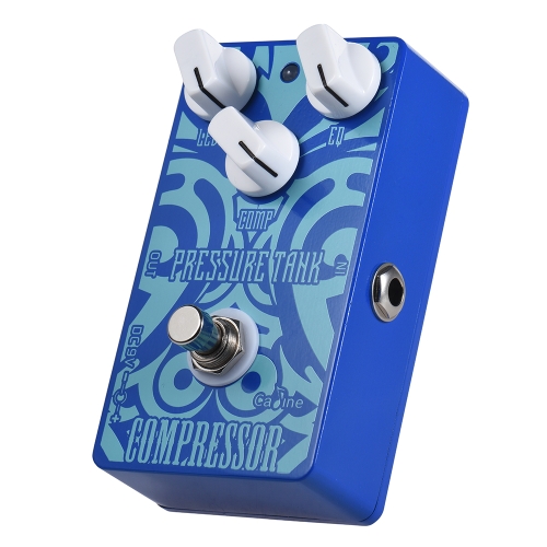 Caline CP-47 Pressure Tank Compressor Compress Guitar Effect Pedal Aluminum Alloy With True Bypass