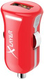 XLayer Colour Line - Auto-Netzteil - 2.4 A (USB) - Rot
