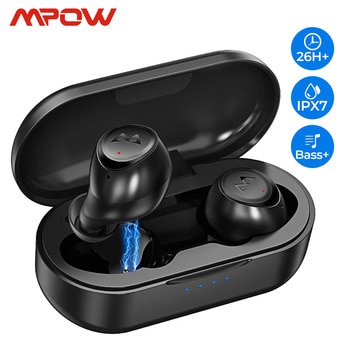 Mpow M7 TWS Wireless Earphones iPX7 Waterproof Bluetooth 5.0 30h Playing Time USB-C Charging For iPhone 11 Xs X Samsung Xiaomi 9