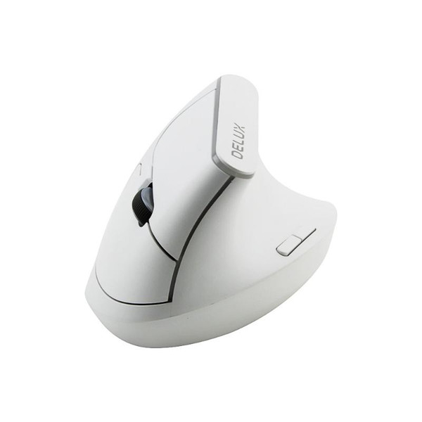 wireless mouse ergonomic vertical 6 buttons gaming mouse rgb 1600 dpi delux m618c optical mice with for pc laptop