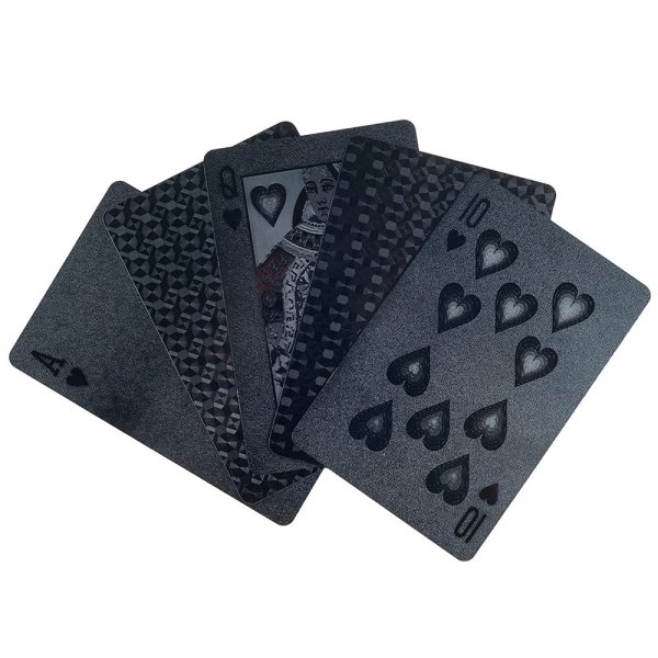 PVC Devil Poker Embossed Playing Cards 54pcs