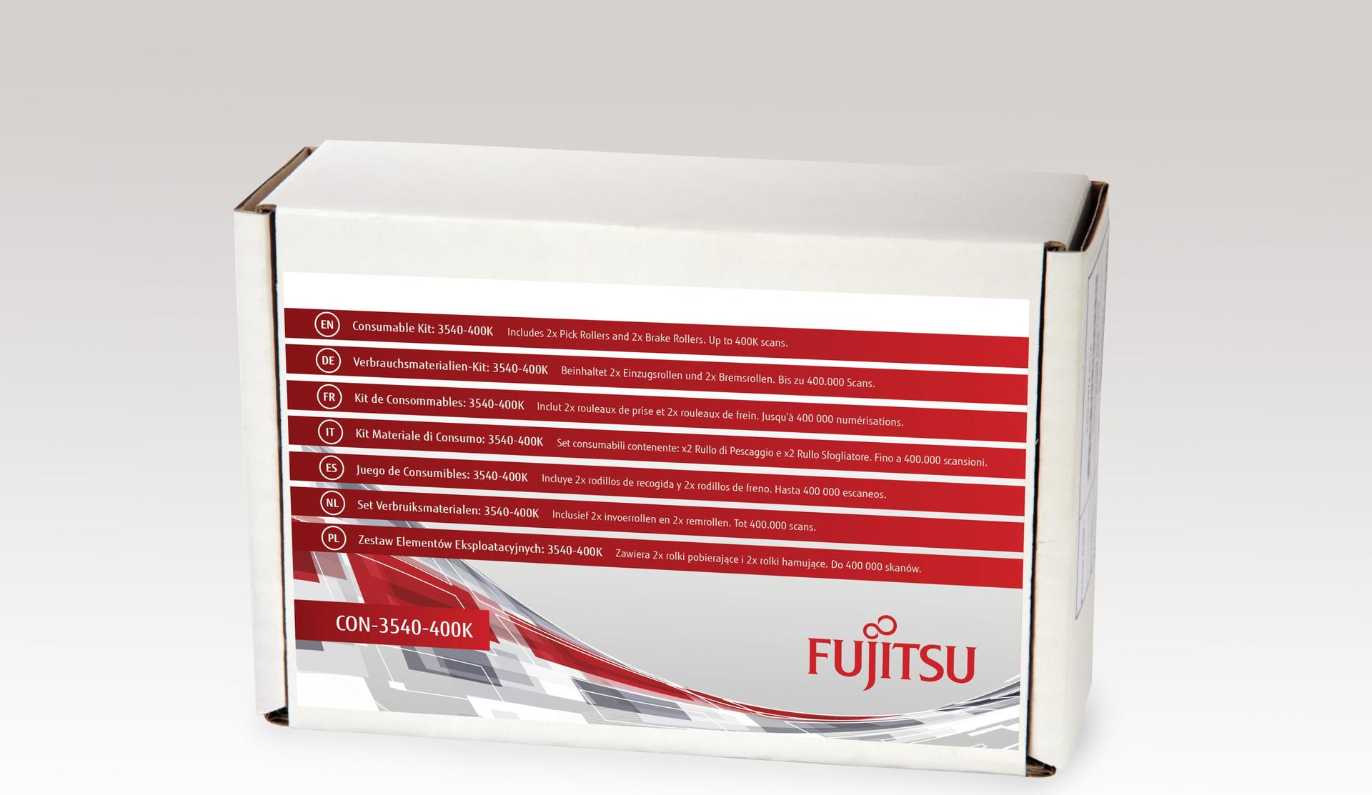Fujitsu Consumable Kit - Scanner - Verbrauchsmaterialienkit - für fi-6130, 6130Z, 6140, 6230, 6240, 6240Z
