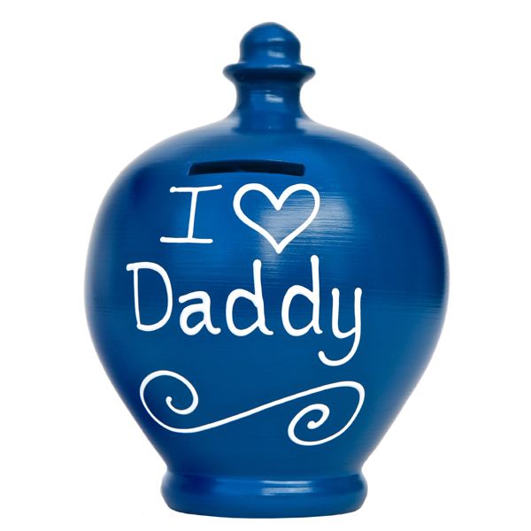 Personalised I Love Daddy Terramundi Money Pot