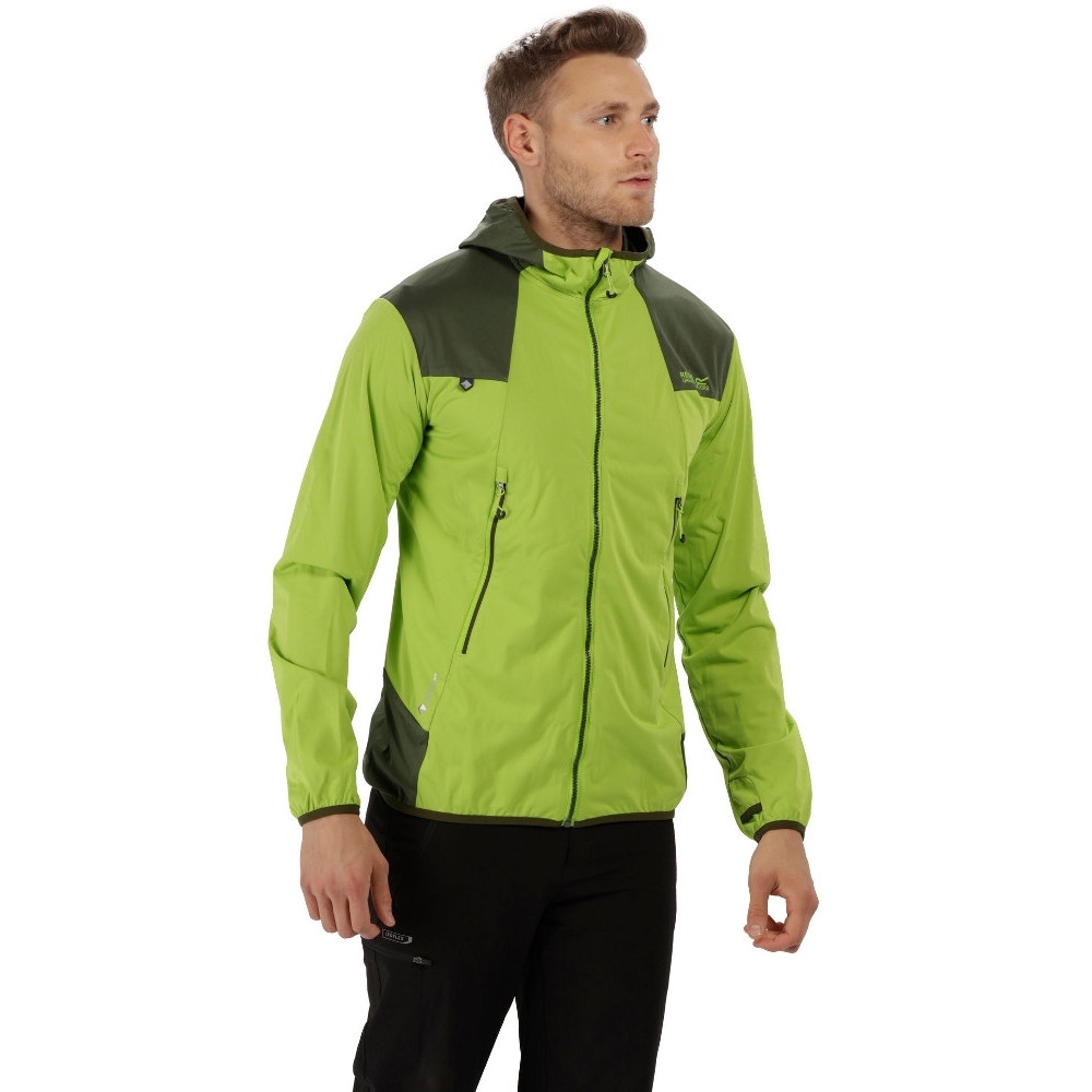 Regatta Mens Static IV Lightweight Durable Softshell Jacket Coat XXL - Chest 46-48' (117-122cm)