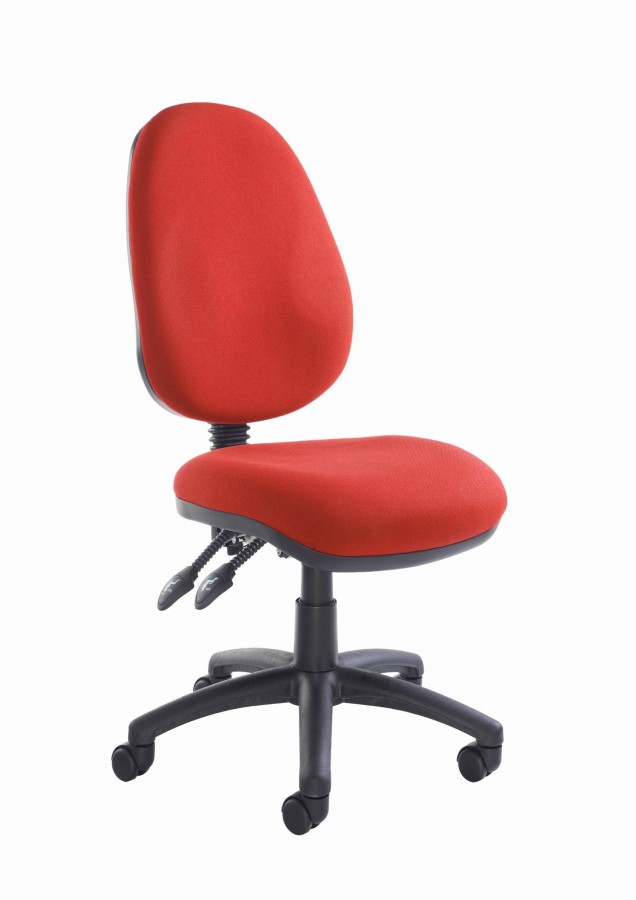 Red Computer Chair - 2 lever Office Chair