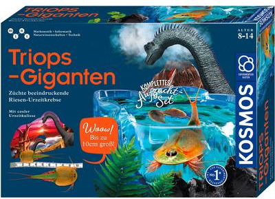 Kosmos Experimentier-Set Triops-Giganten 633080 ab 8 Jahre (633080)