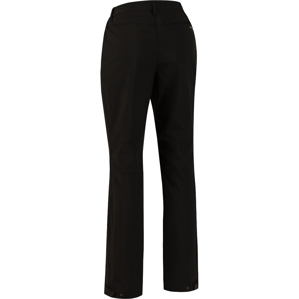 Regatta Womens/Ladies Geo II Softshell Wind Resistant Walking Trousers 12L - Waist 29' (74cm)  Inside Leg 33'