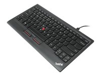 Lenovo ThinkPad Compact USB Keyboard with TrackPoint - Tastatur - USB - Französisch - Belgien - Einz