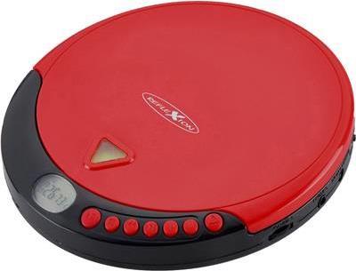Reflexion PCD500MP Personal CD player Schwarz - Rot (PCD500MP/RD)
