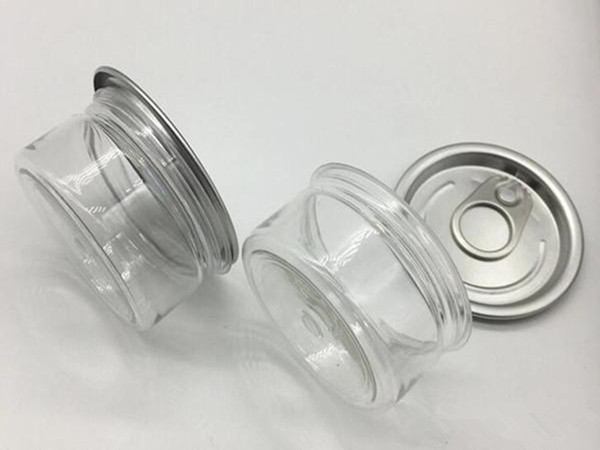 100ml 3.5g Plastic Tin Cans cigarette jar Pre Sealed Sealing Lid Cover for Dry Herb Flowers Pressed Custom design OEM