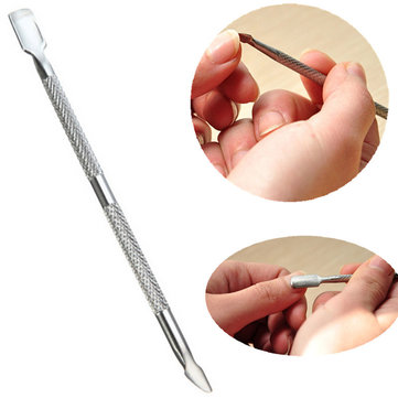 Dual-sided Nail Cleaner Cuticle Pusher UV Gel Polish Remover Manicure Tools