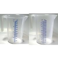 IWH Messbecher, transparent, Inhalt: 3 l aus hochwertigen Polyethylen, öl- und kraftstoffbeständig, - 1 Stück (003303)