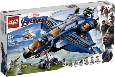 LEGO Marvel Super Heroes LEGO® MARVEL SUPER HEROES 76126 Ultimativer Avengers-Quinjet (76126)