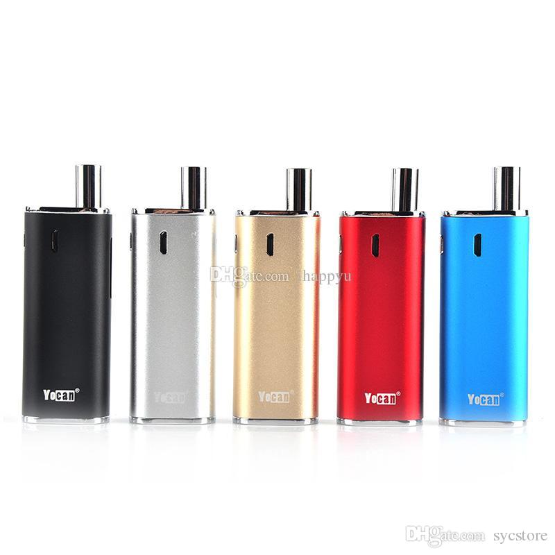 Authentic Yocan Hive Kit with 2 in 1 Vaporizer For Wax & oil 650mah Battery Box Mods CE3 O Pen Atomizer herbal vaporizer 2204032