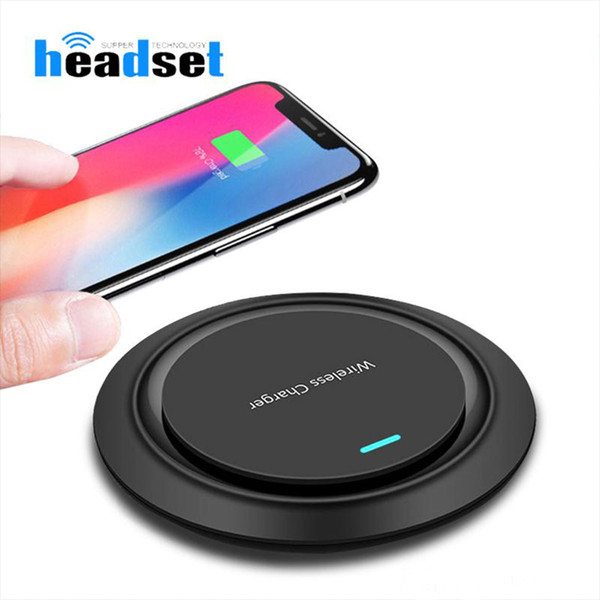 10w Qi Wireless Charger for iPhone X Xs XR 8 plus Fast Charging for Samsung S10 S9 Note 9 USB Phone Charger Pad