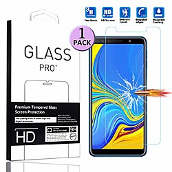 kompatibel mit Samsung Galaxy A7 2018 Displayschutzfolie aus gehärtetem Glas - [1 Packung] Smartphone-Schutzfolie für Samsung Galaxy A7 2018 (6,0 ) Lightinthebox