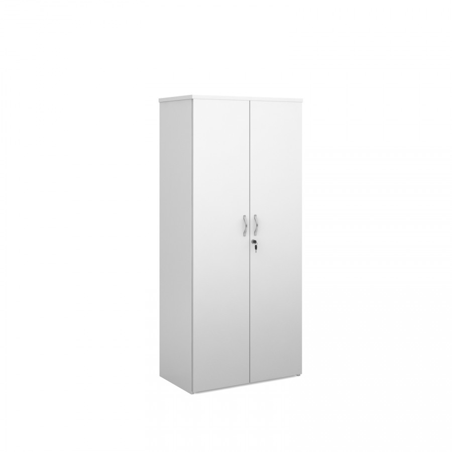 Vivo Cupboard- 4 Shelves- White