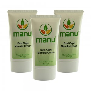 East Cape Manuka Cream - With Premium Manuka Oil - 3 Packs