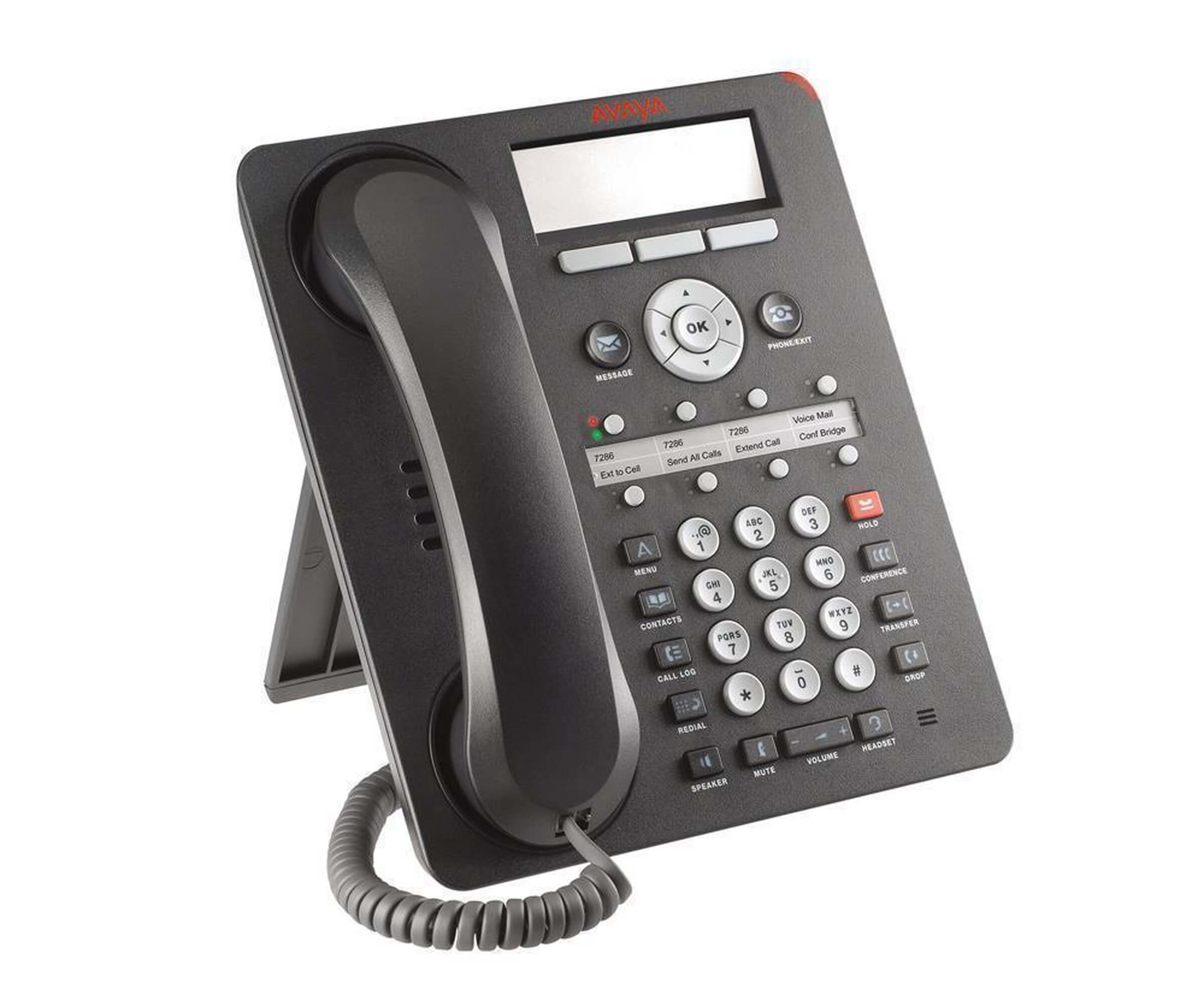 Avaya one-X Deskphone - 1608 - VoIP-Telefon - Office - Schwarz