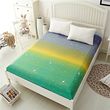 100% Polyester Fashionable Fitted Elastic Bedsheet Mattress Cover Bedding Linens Bed Sheets