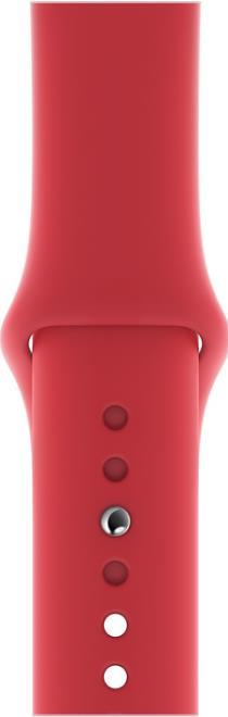 Apple 40mm Sport Band - (PRODUCT) RED Special Edition - Uhrarmband - 130-200 mm - Rot - für Watch (38 mm, 40 mm) (MU9M2ZM/A)