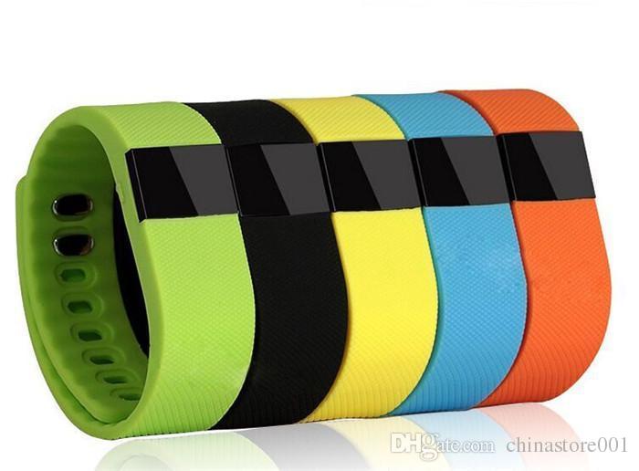 TW64 New 8 colors wristband Smart Band Fitness Activity Tracker Bluetooth 4.0 Smartband Sport Bracelet for IOS & Android Cellphone