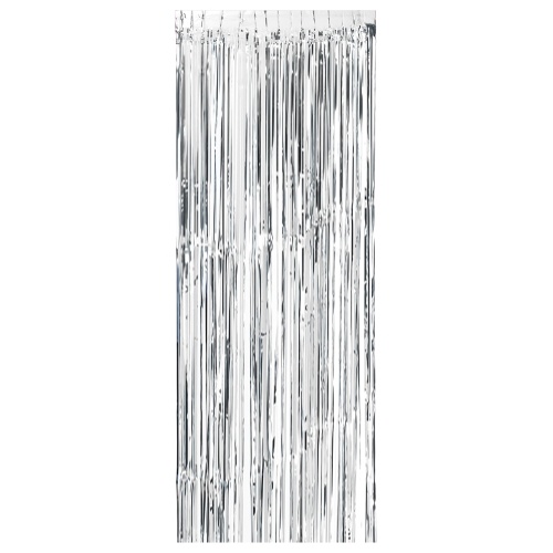 100 * 300cm Metallic Folie Fringe Vorhang