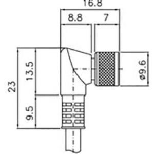 DataLogic Anschlusskabel CS-B2-02-G-10 Ausführung (allgemein) Anschlusskabel (95A251530)