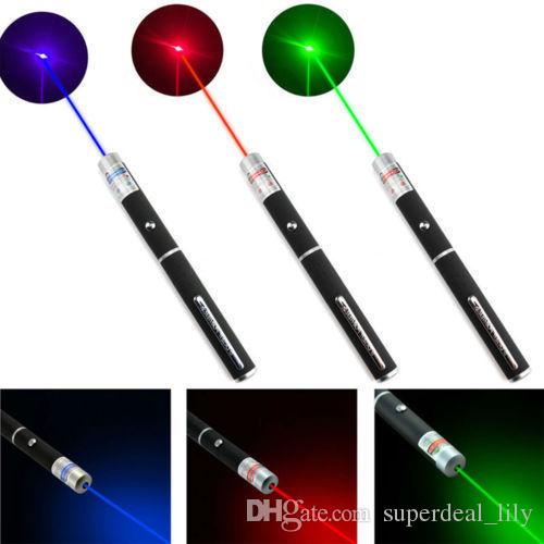 3pcs/lot 5mW High Power Green Blue Red Laser Pointer Pen 532NM-405NM Visible Beam Light Powerful Lazer Free Shipping