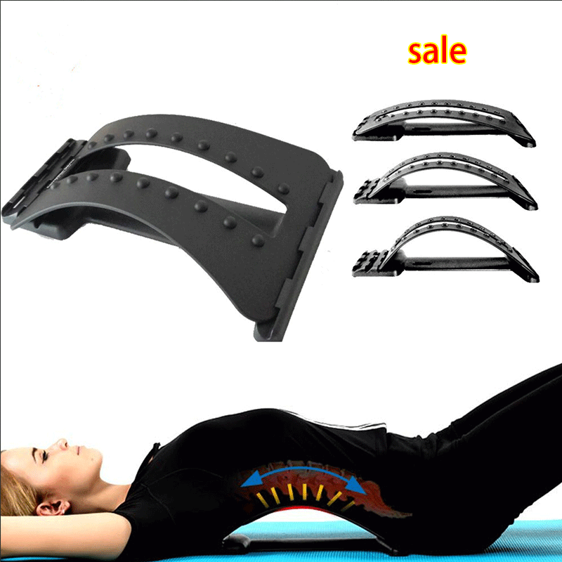 Multi-Level Back Massage Stretching Magic Back Support Stretcher Plus Waist Relax Mate Device Fitness Equipment Composite Material