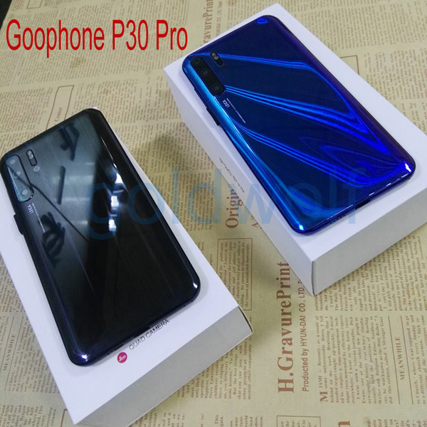 goophone p30 pro 6.5" android 9.0 show 8gb 128gb show 4g with micro sd card 3g wcdma unlocked cellphone