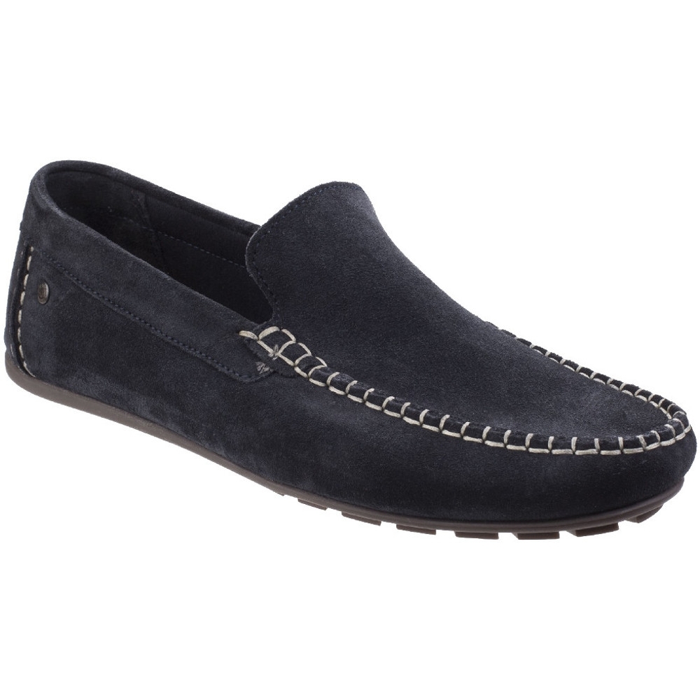 Base London Mens Henton Suede Leather Classic Moccasin Loather Shoes UK Size 8 (EU 42  US 9)