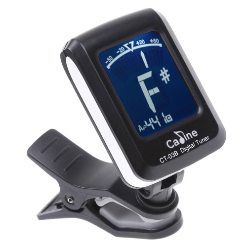 LCD Clip-on Électronique Digital Guitare Chromatique Basss Violon Ukulélé  Tuner à pincer