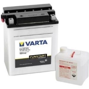 Varta Motorradbatterie YB14-A2 12 V 14 Ah ETN 514012014 Passend für Modell Motorräder, Motorroller, Quads, Jetski, Schne (558154)