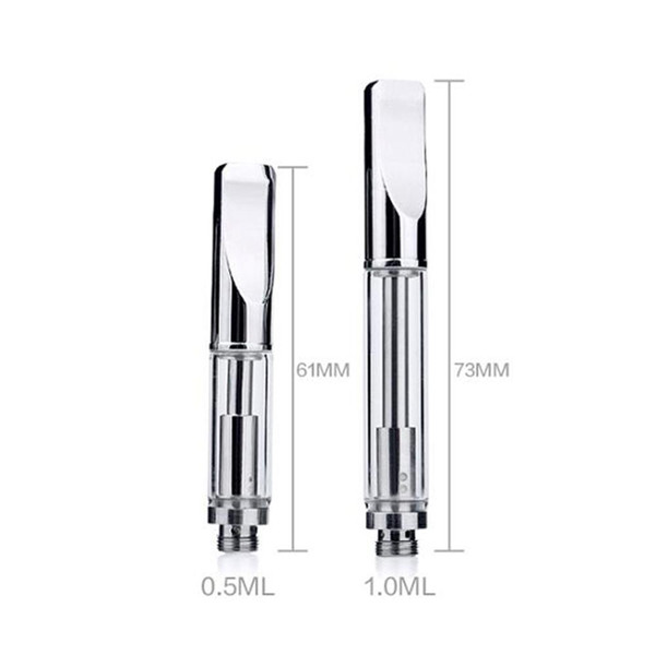 Pyrex CE3 Cartridges Vaporizer BUD Touch Stainless steel drip tip glass tube thick wax Atomizer 510 O pen 92A3 Mini vape Tank