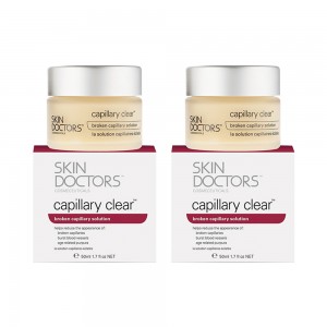 Skin Doctors Capillary Clear - Beruhigende & Glattende Creme - 50ml kosmetische Anwendung - 2er Pack