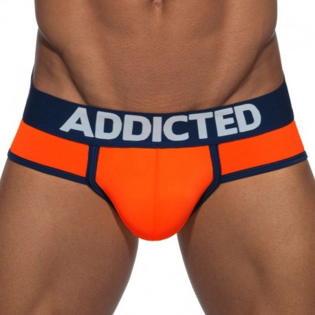 Addicted Swimderwear Push Up Brief - Orange M