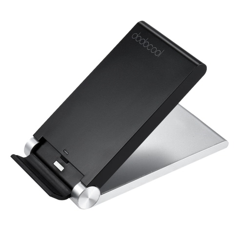 Portable Qi 3-Bobines Sans Fil Chargeur Transmetteur Ultrathin Slim Charging Pad Chargeur Stand Pliable pour Samsung iPhone