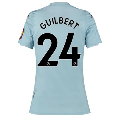 Aston Villa Away Shirt 2019-20 - Womens with Guilbert 24 printing