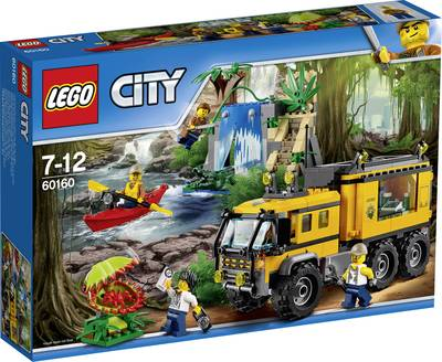 LEGO City LEGO® CITY 60160 Mobiles Dschungel-Labor (60160)