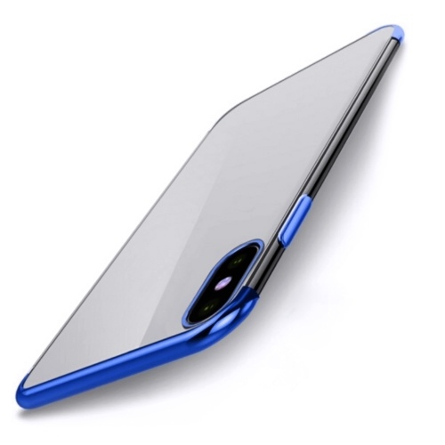 Pour iPhone XS Soft Coque en TPU ultra fine pour téléphone portable transparente