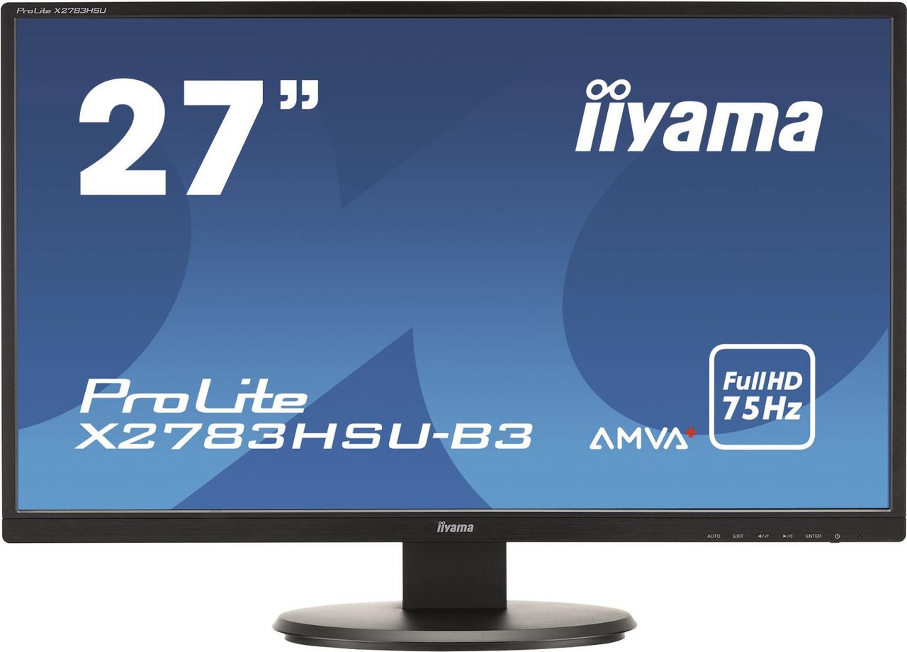 Iiyama ProLite X2783HSU-B3 - LED-Monitor - 68.6 cm (27