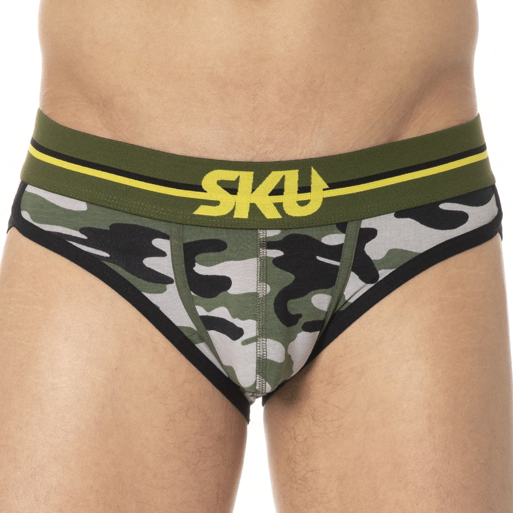 SKU Bottomless Brief First - Camouflage M