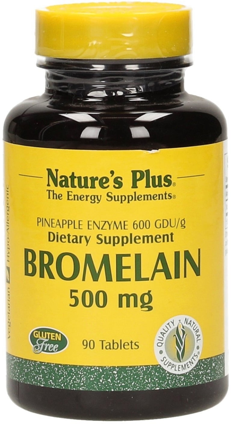 Nature's Plus Bromelain 500 mg - 90 Tabletten
