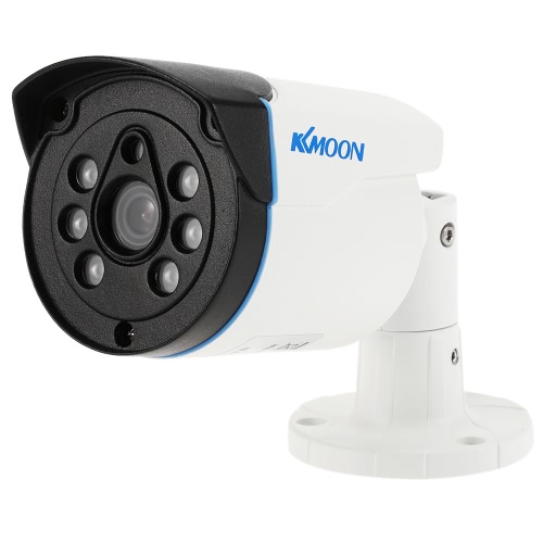 KKmoon 960P AHD bala Cámara de seguridad a prueba de agua de 1,3 MP 3.6mm 1/4 '' CMOS IR CUT-6 arsenal IR LED de visión nocturna al aire libre Sistema de seguridad CCTV NTSC cubierta