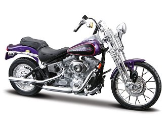 Harley Davidson Springer Softail FXSTS (2001) Diecast Model Motorcycle