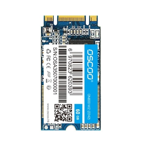 OSCOO NGFF 60G Internal Solid State Drive Mini SSD Disk for Laptop Computers
