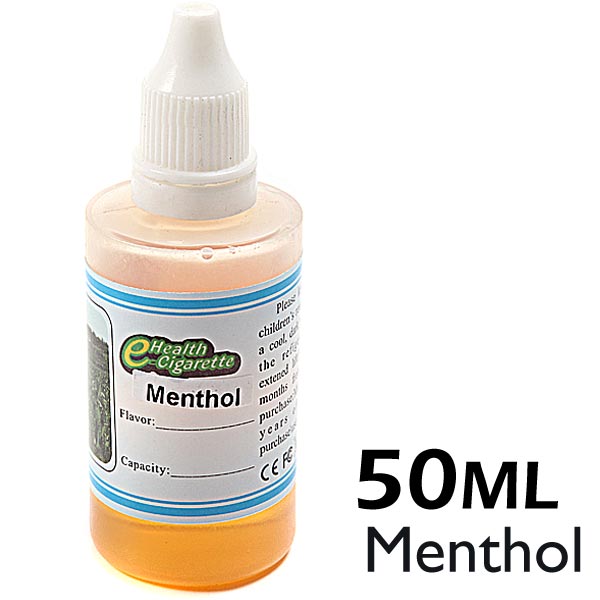 50ml Menthol Flavor E-liquid E-juice for Electronic Cigarette E-cigarette 0mg Nic