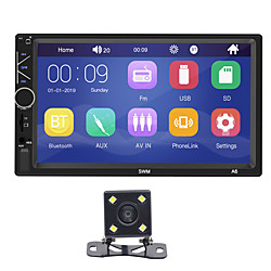 SWM A64Led camera 7 inch 2 DIN Windows CE Car MP5 Player / Car MP4 Player / Car MP3 Player Touch Screen / Built-in Bluetooth / SD / USB Support for universal RCA / HDMI / VGA Support MPEG / MPG / WMV Lightinthebox