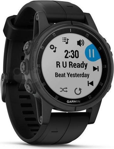 Garmin fenix 5S PLUS - Sapphire Edition - Uhr unterstützt GPS, GLONASS und Galileo - Wandern, Fahrrad, Golf, Laufen, Schwimmen 1.2